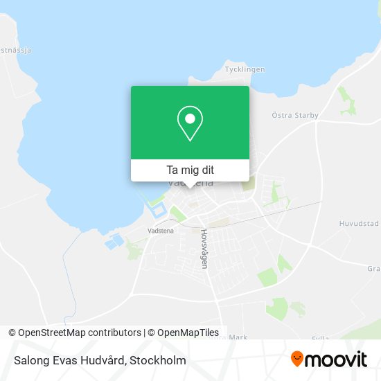 Salong Evas Hudvård karta