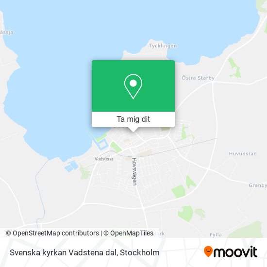 Svenska kyrkan Vadstena dal karta