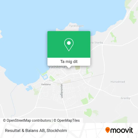 Resultat & Balans AB karta