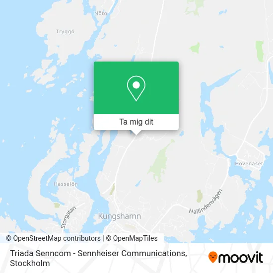 Triada Senncom - Sennheiser Communications karta