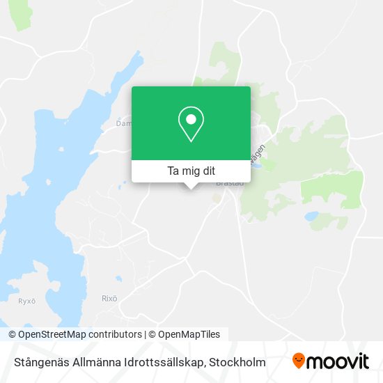 Stångenäs Allmänna Idrottssällskap karta