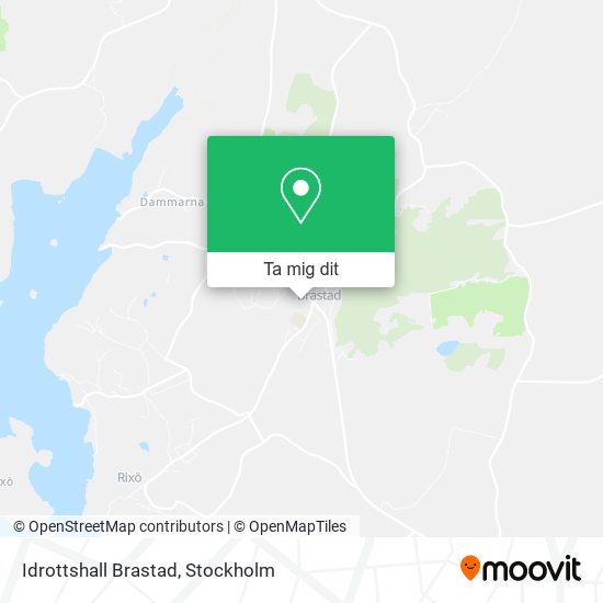 Idrottshall Brastad karta