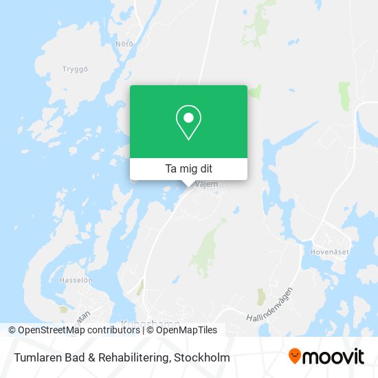 Tumlaren Bad & Rehabilitering karta