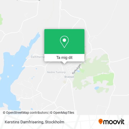 Kerstins Damfrisering karta