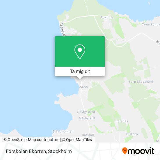 Förskolan Ekorren karta
