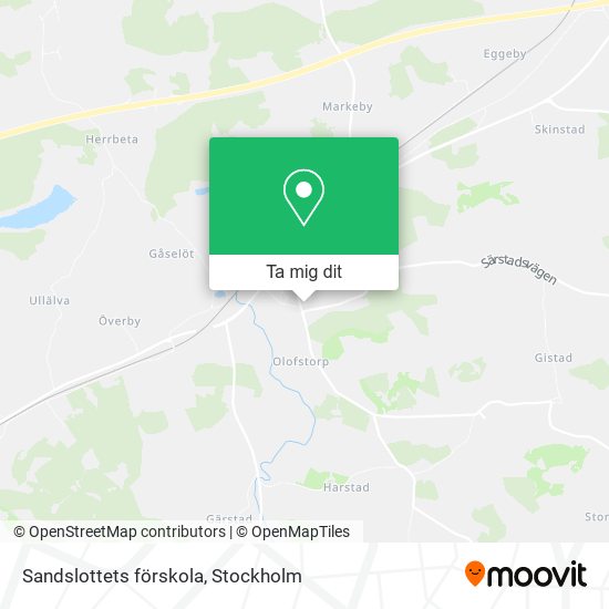 Sandslottets förskola karta