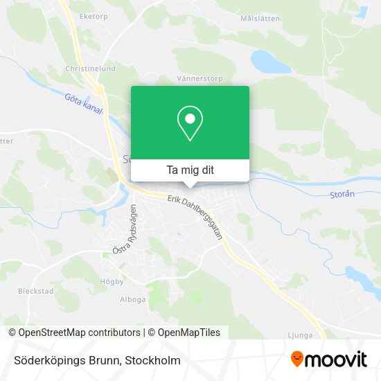 Söderköpings Brunn karta
