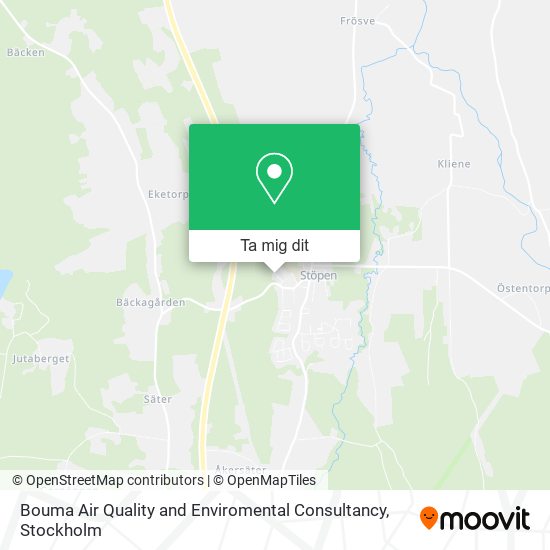 Bouma Air Quality and Enviromental Consultancy karta