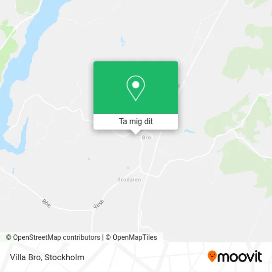Villa Bro karta