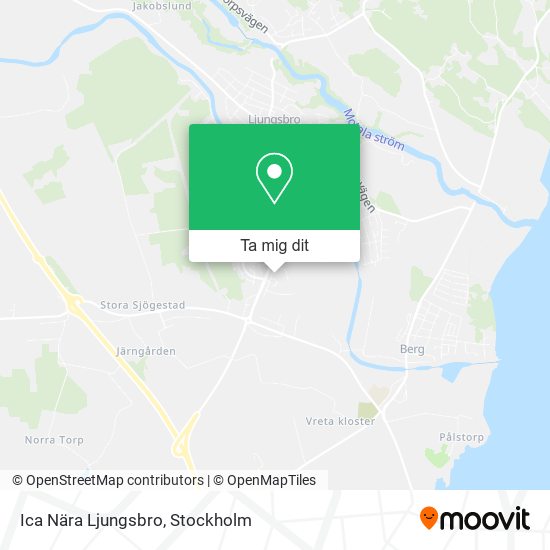 Ica Nära Ljungsbro karta