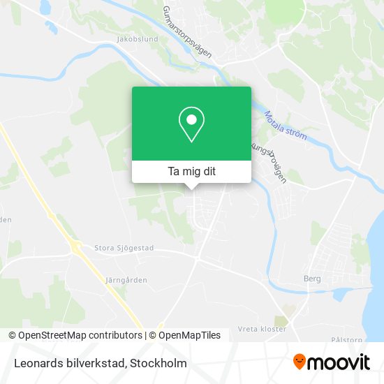 Leonards bilverkstad karta