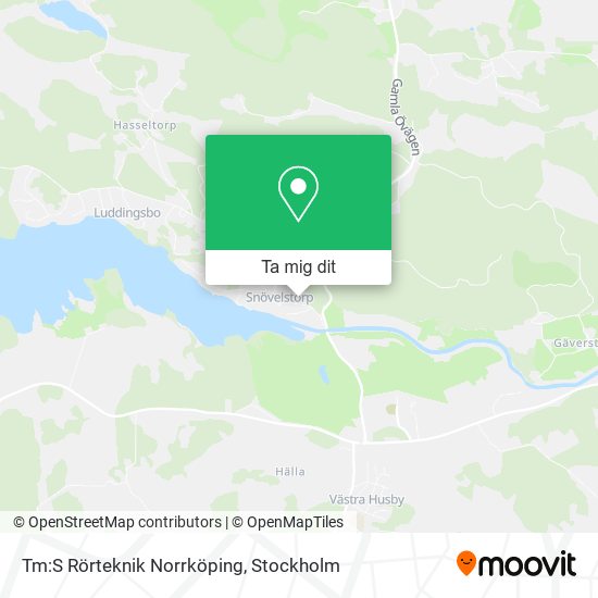 Tm:S Rörteknik Norrköping karta