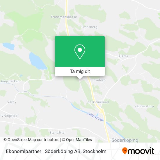 Ekonomipartner i Söderköping AB karta