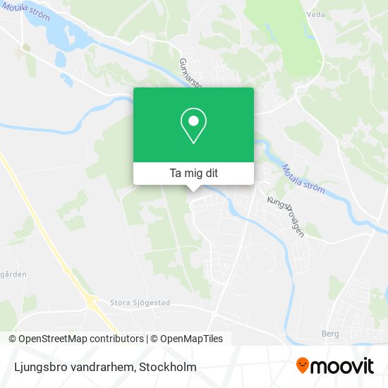 Ljungsbro vandrarhem karta