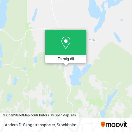 Anders D. Skogstransporter karta