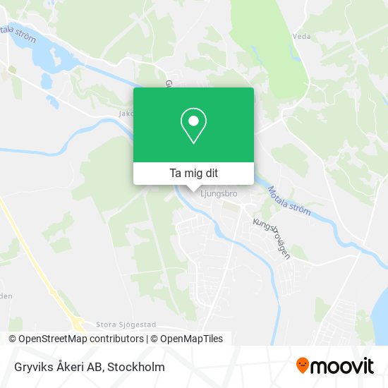 Gryviks Åkeri AB karta