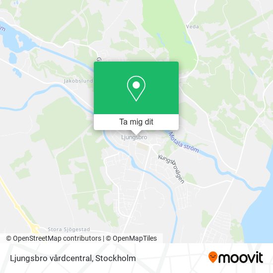 Ljungsbro vårdcentral karta