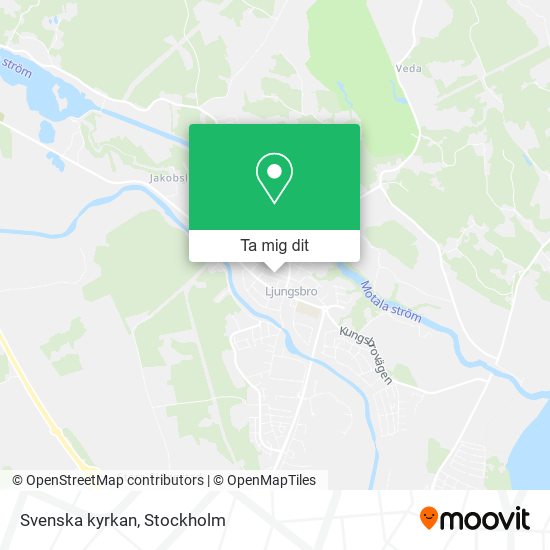 Svenska kyrkan karta