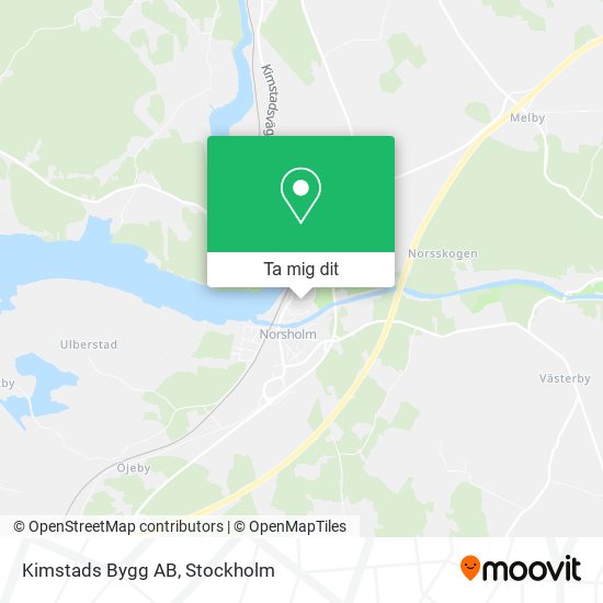 Kimstads Bygg AB karta