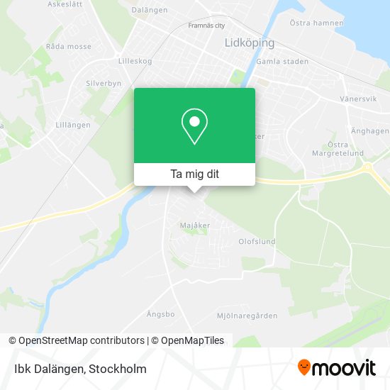 Ibk Dalängen karta