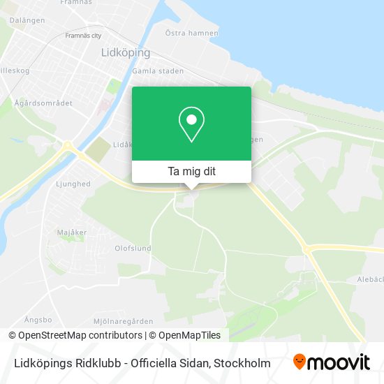 Lidköpings Ridklubb - Officiella Sidan karta
