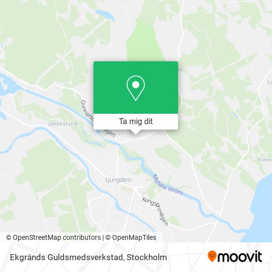 Ekgränds Guldsmedsverkstad karta