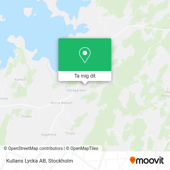 Kullans Lycka AB karta