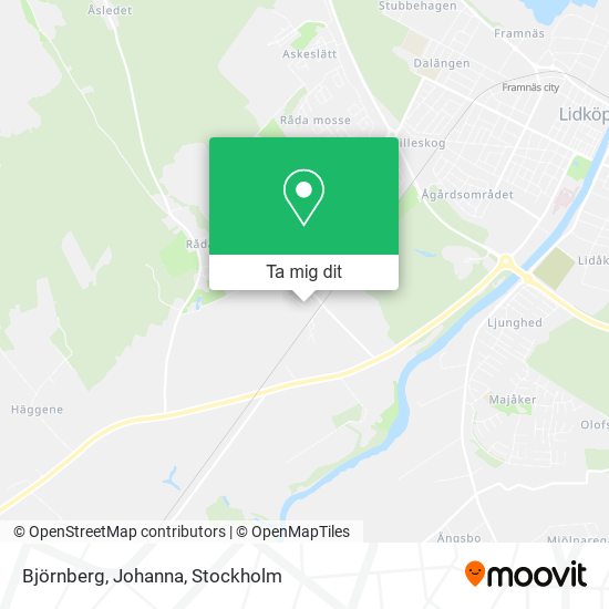 Björnberg, Johanna karta