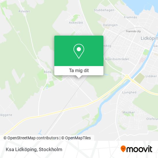 Ksa Lidköping karta