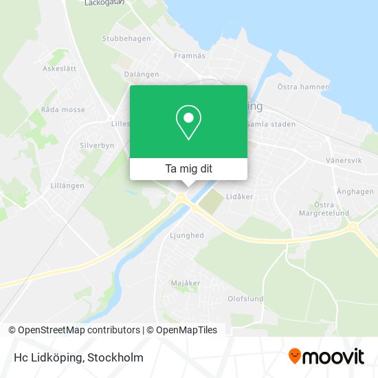 Hc Lidköping karta