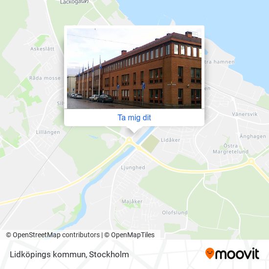 Lidköpings kommun karta