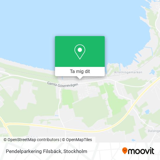 Pendelparkering Filsbäck karta