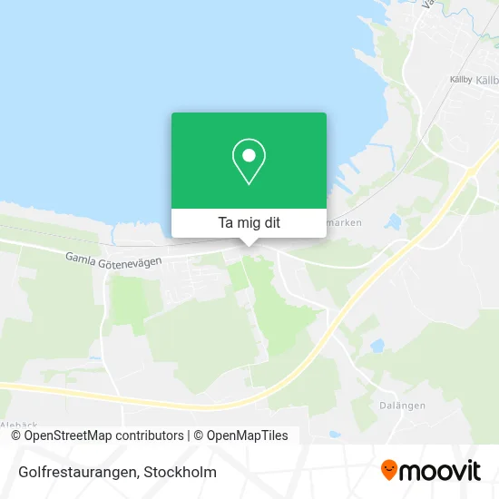 Golfrestaurangen karta