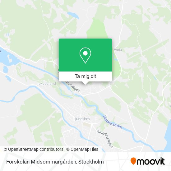 Förskolan Midsommargården karta
