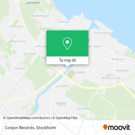 Conjon Records karta