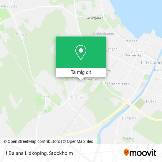 I Balans Lidköping karta