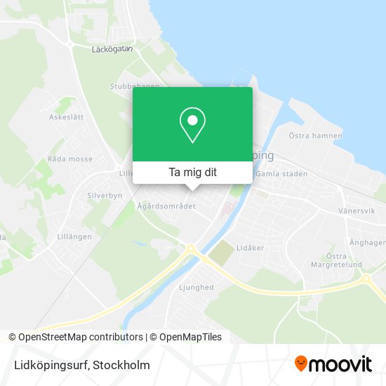 Lidköpingsurf karta