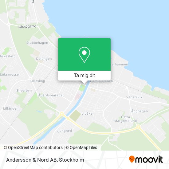 Andersson & Nord AB karta