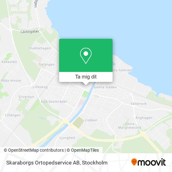 Skaraborgs Ortopedservice AB karta