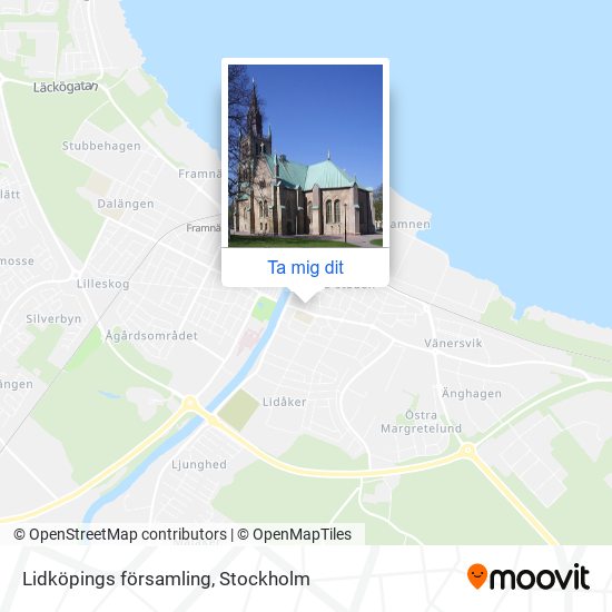 Lidköpings församling karta