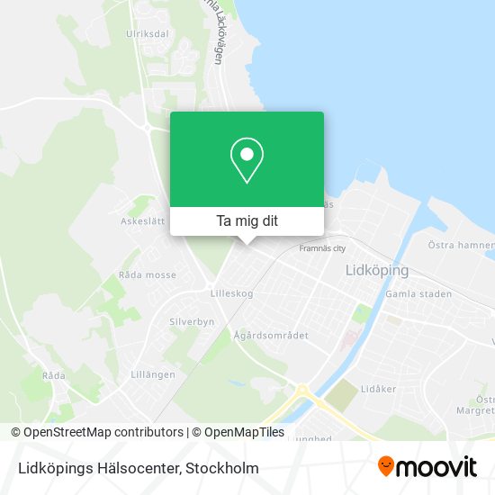 Lidköpings Hälsocenter karta