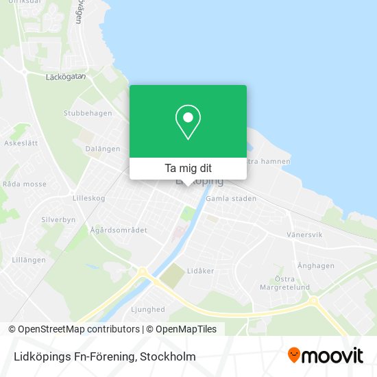 Lidköpings Fn-Förening karta