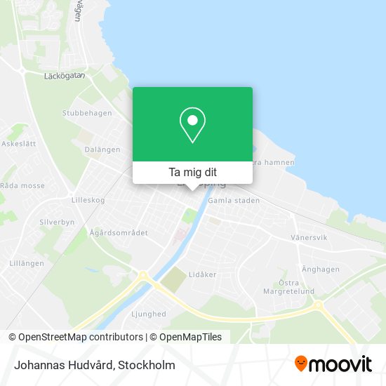 Johannas Hudvård karta