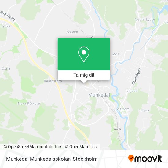 Munkedal Munkedalsskolan karta