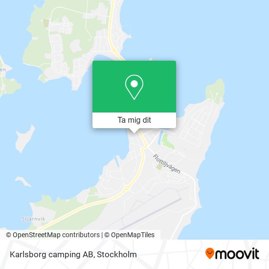 Karlsborg camping AB karta