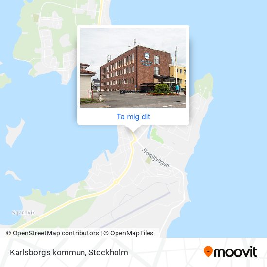 Karlsborgs kommun karta