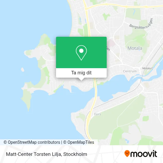 Matt-Center Torsten Lilja karta