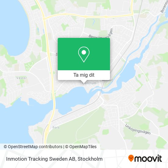 Inmotion Tracking Sweden AB karta