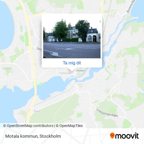 Motala kommun karta