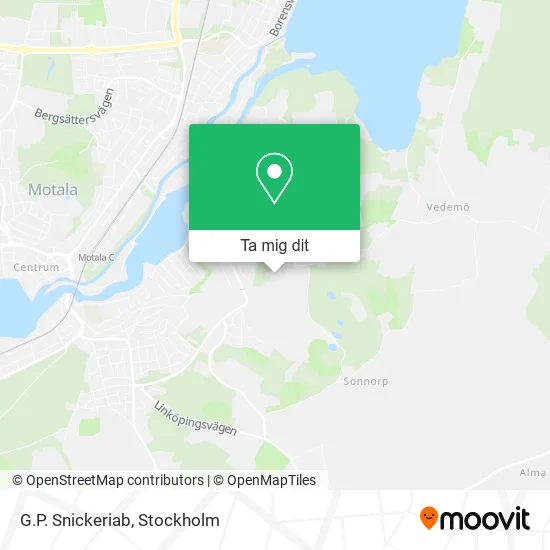 G.P. Snickeriab karta